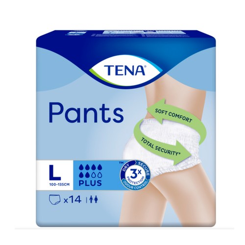Tena pants plus large - size, 14u