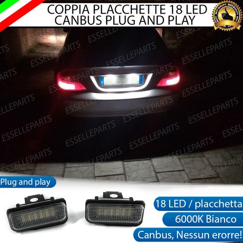 Coppia luci targa led - luci,