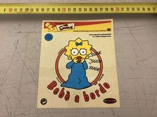 adesivo simpsons maggie bebè