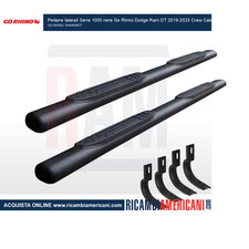 Dodge Ram 1500 2019-2026 Pedane Laterali Serie 1000 Diametro 10 cm ... | Step...