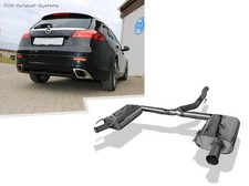 Acciaio Inox Duplex Scarico Sportivo Opel Insignia OPC SPORTS Tourer