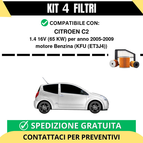 Kit filtri tagliando per - kit,