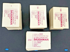 MANCOLISTA FIGURINE EDIBOY SANDOKAN ALLA RISCOSSA NUOVE A SCELTA 1976