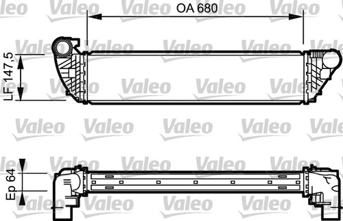 Intercooler per renault espace - intercooler,