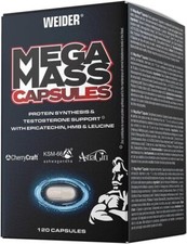 Weider Mega Mass Capsules - 120 capsule (24,31 EUR/100 g)