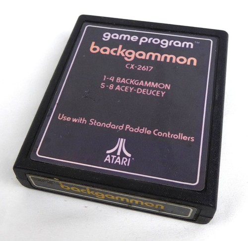 Gioco atari 2600 backgammon - gioco,