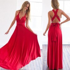 Abito lungo donna multiway