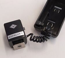 Flash a bulbo Agfa con cavo sincro Agfalux e custodia