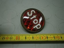 BICI EPOCA 30 40 50 FANALE GEMMA VETRO STOP BACCHETTA EROICA VINTAGE DEI BIANCHI