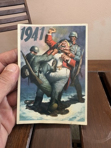 Boccasile cartolina fascista