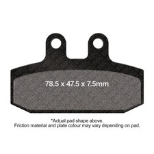 Pastiglia freno stradale