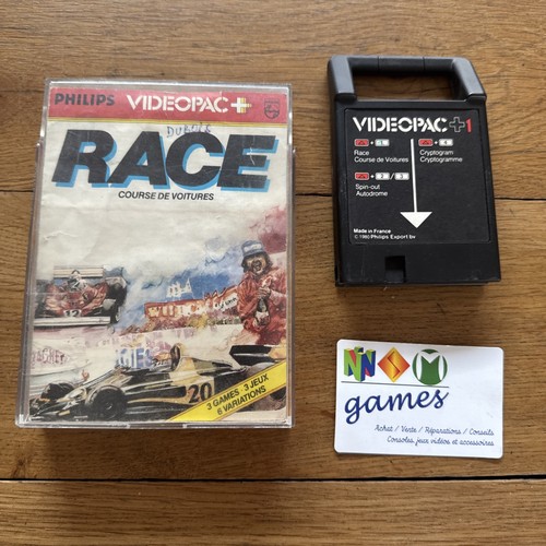 Jeu philips videopac race - videopac+, 1