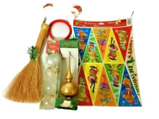 Stock Decorazioni Natalizie Palline Punta Albero Di Natale Vetrofania Frontino