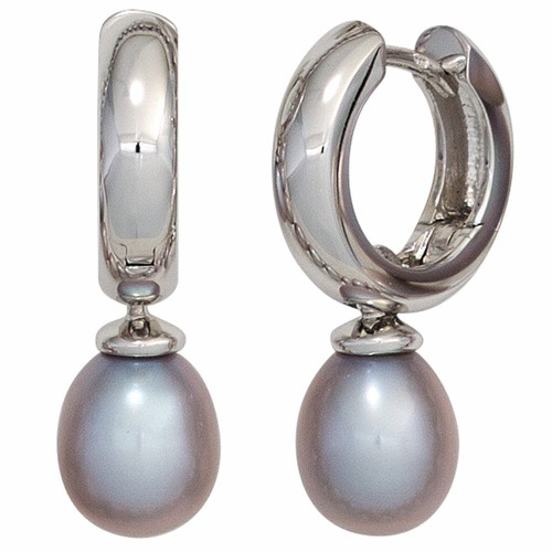 Orecchini creoli con perle - creoli,