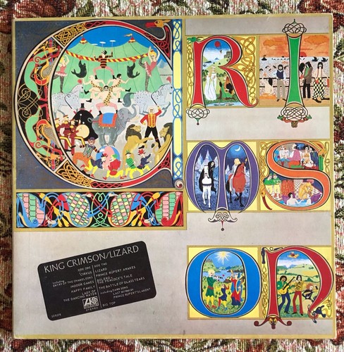 King crimson lizard - king, italia