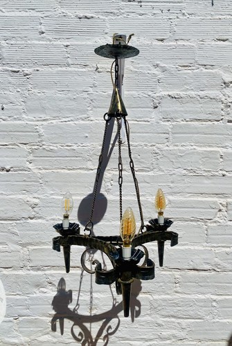 Lampadario antico 15 - lampadario,