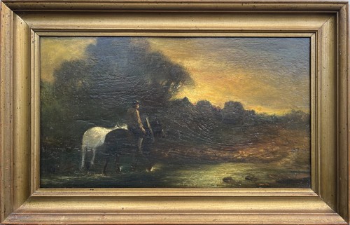 Paesaggio romantico con