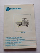 Piaggio Ape TM P50 TL4T 1990 catalogo ricambi originale
