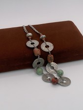 Collana Etnica Argento Corallo
