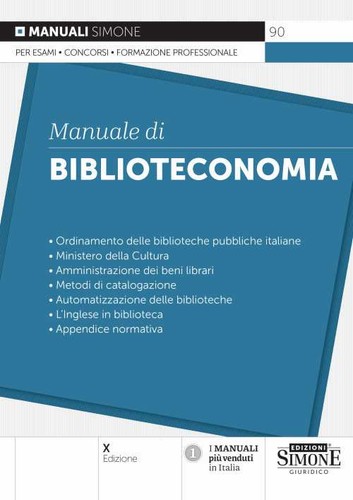 Manuale biblioteconomia - manuale, di