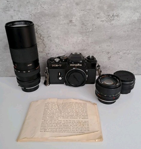 Minolta slr rokkor mc 50 - xe-7,