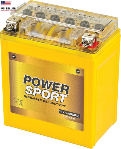 Ytx7l gel battery 12v 7ah - ytx7l-bs,