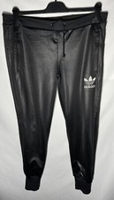 Adidas Chile 62 Pantaloni Tuta Nero Rosa Taglia S Donna Trousers Bottom Pants