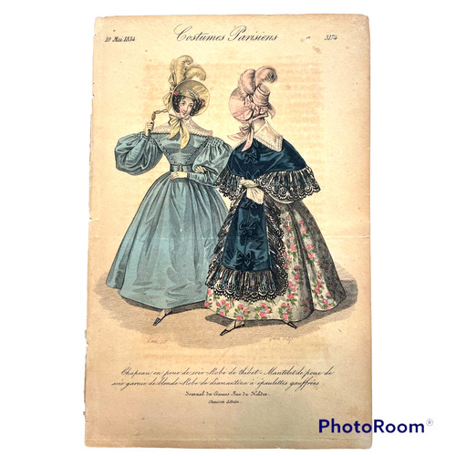 Costumi antichi 1834 parisiens - antichi,