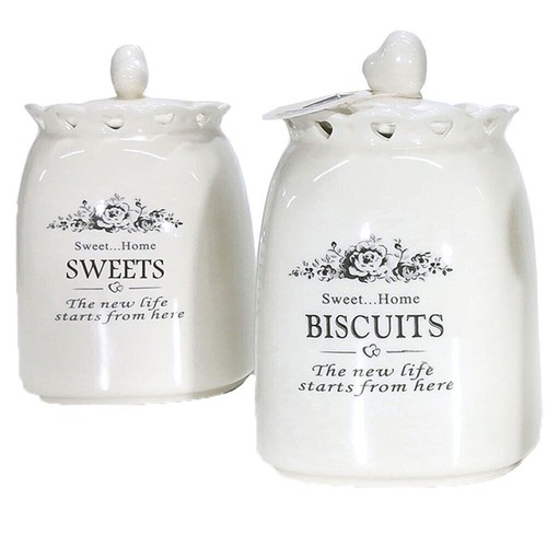 Barattoli bianco per dolci