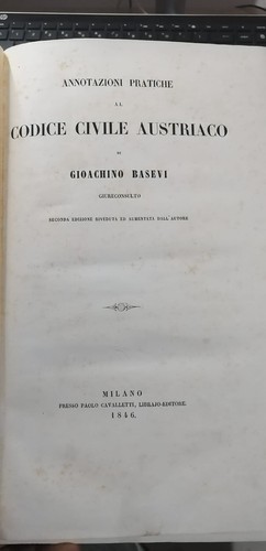 Basevi annotazioni pratiche - pratiche, al