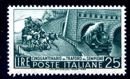 Traforo del sempione 1956 - sempione,