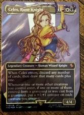 Celes, Rune Knight (senza confini) (Surge Foil) Commander: Final Fantasy Foil