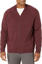 Uomo Maglione Cardigan Con