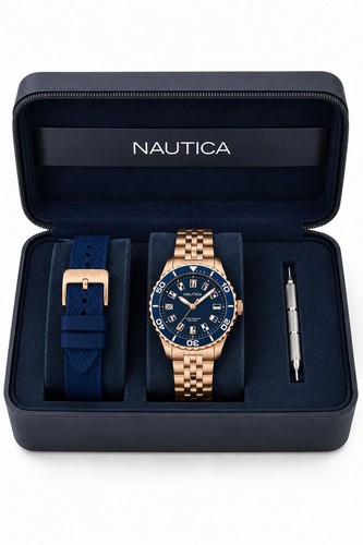 Orologio nautica nappbs037 set - orologio,