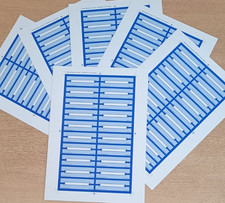 Jukebox Labels x A4 Sheets of