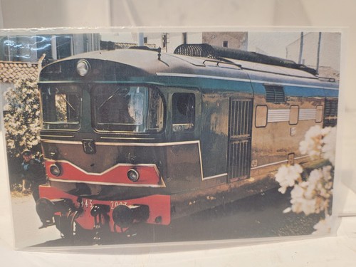 Cartolina epoca locomotiva - d'epoca,