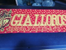 ULTRÀ GIALLOROSSI  ?? sciarpa bufanda scarf vintage  
