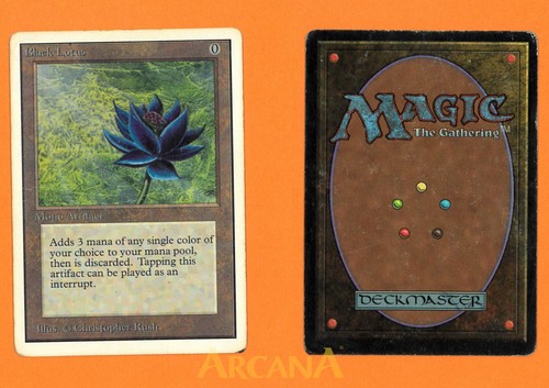 Black lotus unlimited po - black,