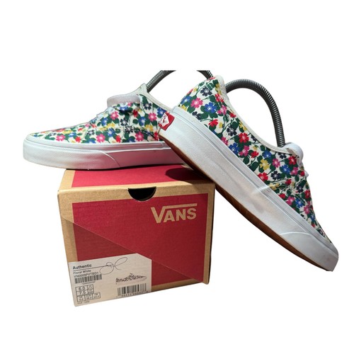 Vans bianco floreale