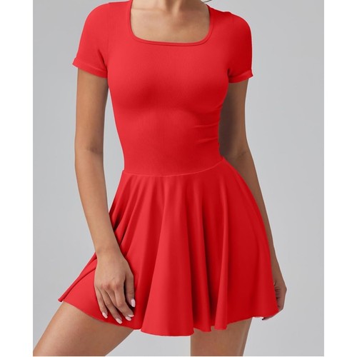 Oqo abito pattinatore rosso - abito,