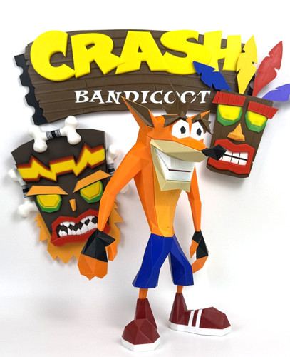 Crash bandicoot logo - crash,