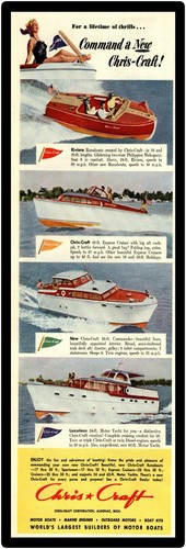 Insegna chris craft motor - chris,