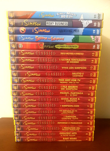 Dvd simpson i classici - dvd,
