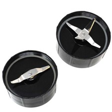 SET LAMA PIATTA + LAMA STELLA PER MAGIC BULLET LAME DI RICAMBIO GRUPPO COLTELLI