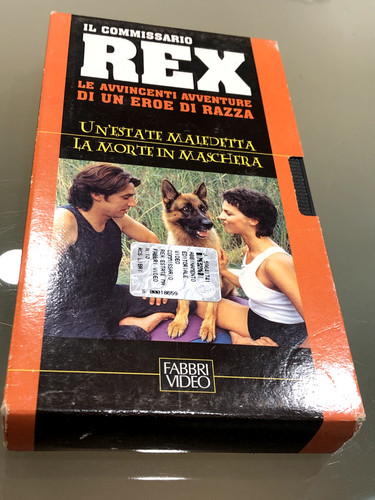 Vhs commissario rex - il,