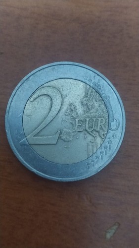 Moneta euro slovenia del - moneta,