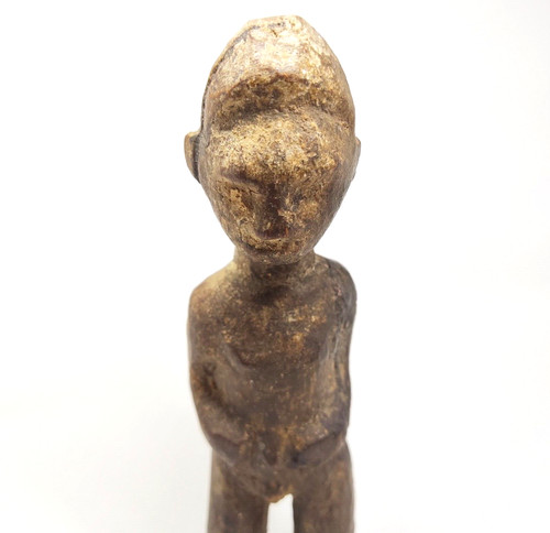 Scultura sciamano legno