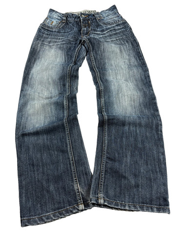 Jeans bootcut blu - , sbiadito