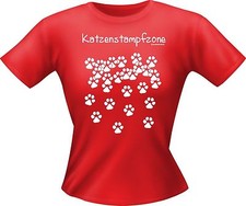 Girlie Shirt Katzenstampfzone