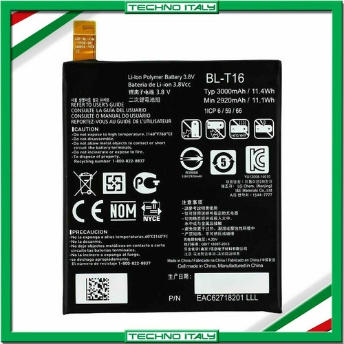 Batteria per t16 - lg, bl-t16